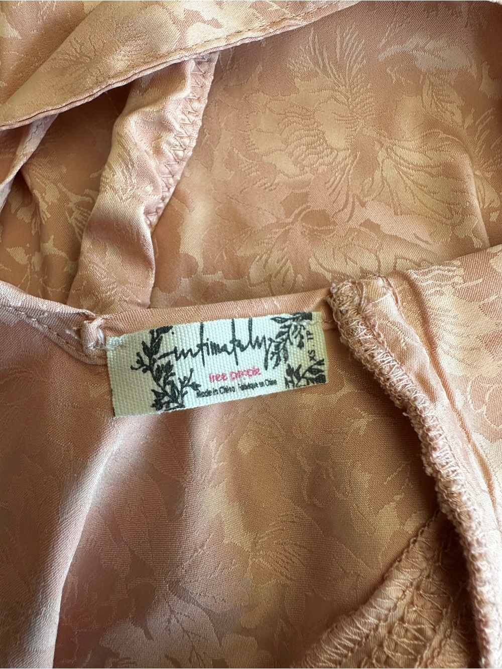 Intimately by Free People Satin Bow Cutout bodysuit - Picture 3 of 9